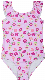  One Piece Cute Printed Pink Color Girls Swimwear