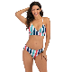  Stylish Stripe Swimwear and Beachwear Set