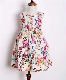  Latest Fancy Floral Printed Patterns Child Girl Dress Summer Cotton Dresses Kids Clothes
