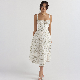  Wholesale Customization Women Suspenders Floral Print Dress Szlbk2478 Ladies Fashion Casual Dresses