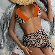Tianchen Factory OEM/ODM Design Stylish Womens Fashion Sexy Leopard Swimwear, Wholesale Three Pieces String Bikinis Bathing Suits Brazilian Swimsuit manufacturer