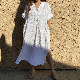  Cotton Crepe Beach Cover-up Bohemian Beach Dress Bikini Swimming Costume Sun Dress Skirt