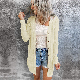  Casual Spring Fall Long Solid Women Ladies Sweater Knitted Cardigan