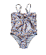 New Backless Bow Comfortable Kids Girls Swimsuit Children One-Piece Bikini Swimwear