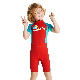 Children′s Swimsuit Boys One-Piece Long Sleeve Students Swimming Snorkeling Quick-Dry Swimwear