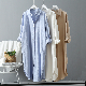  White Shirt Dress Linen Cotton Casual Vintage Oversized Long Sleeve Dresses