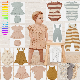  Private Label OEM Clothing Wholesale Custom Infant Newborn Toddler One Piece Knit Summer Short Jumpsuits Kids Baby Boy Baby Girl Clothes Rompers Baby Rompers