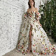  New Style Embroidered Three-Dimensional Embroidery Lace Party Dress in Tü Rkiye, Xinjiang