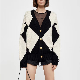 Basic Customization Designer Winter Women Ladies Knitted Sweater Coat Cardigan