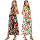  Wholesale Printed Maternity Clothing Maxi Tunic Dress Maternity Clothes