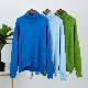  Autumn and Winter Solid Color Turtleneck Lady Knit Cropped Short Women Sweater Pullovers