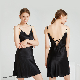  2023 Custom Color Sexy Sleep Dress Fashion Women 19mm Female Sleep Silk Dress