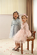  Factory Girls Velvet Suede Long Sleeve Lace Flower Embroidered with Pearls Party Dress