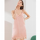 Women Summer Silk Night Satin Evening Dresses Girl Casual Slip Silk Dress