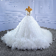  Yc75 White New Style Lace Princess Style Plush Sling Beaded Master Wedding Dress
