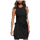  Sexy Women Summer Dress Bandage Bodycon Sleeveless Evening Party Club Short Mini Dress