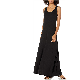  Daily Ritual Women′s Fine Rib Sleeveless Racerback Long Dress