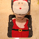  Cartoon Old Man Yeti Toilet Cover Toilet Dress up