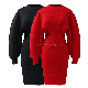  Wool Blended Knitwear, Women′s Evening Dress