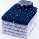  High Quality Custom Breathable Shirt Long Sleeve French Cuff Formal Stripe Shirt Dress