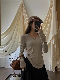 Women′s Fashion Cashmere T-Shirt Underlay manufacturer