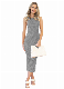 Fashion Apparel Custom Made Wholesale Ladies New Design Women Dress Long Dress