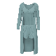  Women Solid Sleeping Bra Tulip Shorts Duster Robe Set Sleepwear for Women