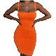  Wholesale Sexy Bodycon Tank Dress Sleeveless Basic MIDI Club Dress