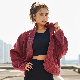  Winter Top Selling Stand Collar Lamb Fleece Coat Hot Keep Warm Casual Sports Wear Outdoor Exercise Thick Jacket