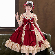 Hot Selling Girl′s Princess Dress Fashionable Bow Retro Style Lolita Dress