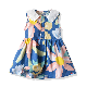  Digital Print Multicolour Floral Dress for Young Girls Children Clothes Baby Girls Dress Kids Clothes Baby Girls Dress Children Fashion Wear Custom Clothing