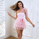  Express Your Style in This Fresh and Sweet Wrap A-Line Mini Dress