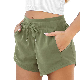  Wholesale 100% Cotton Women Fashion Short Pants