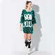  Women Wholesale Custom Summer Sequined T Shirt Dress Casual