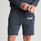  Custom Workout Bulk Cycling Sports Basketball Shorts Manufacturer Custom French Terry Sweat Biker Shorts Men 5 Inch Inseam Running Men′s Cotton Blank Shorts