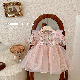  Girls Floral Princess Dress 2023 New Children Korean Version of Bubble Sleeve Baby Yangqi Summer Korean Dresses