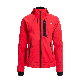  Asiapo China Factory Women′s Softshell Jacket Hooded Windproof Fleece Lined Jackets, Water Repellent and Lightweight