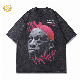 Washed Custom Logo DTG Print Cotton Men T Shirt
