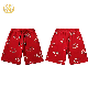 Hip Hop Streetwear Shorts Cloud Print Cotton Casual Sweat Track Short manufacturer