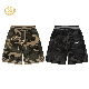 Custom Embroidery Camouflage Cotton Varsity Shorts