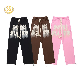 Custom Screen Printing Thick Drawstrings Cotton Sweatpants