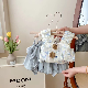  Girl′s Summer Suit Korean Version of The Small Children′s Fashionable Floral Halter Top Female Baby Summer Bud Trousers Two-Piece Set