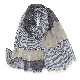 Hot Selling Cotton Hemp Feel Stripe Summer Scarf