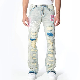  Custom Slim Fit Jeans Skinny Streetwear Straight-Leg Premium Stretchy Pants Denim Jeans for Men