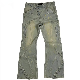  High Quality Slim Pants Painted Jeans for Men