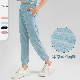  Girl′s Loose Foot Sports Casual Trousers Outdoor Gym Fitness Sweatpants Jogger Pants