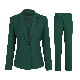  Women′s 2 Piece Office Lady Business Suit Set Slim Fit Blazer Pant