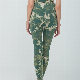  Women Fitness Leggings Wear Nylon Seamless Camouflage Print Sports Trousers