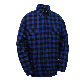 Plo Collar Long Sleeve Scottish Plaid Shirt