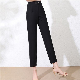  High Waist Loose Straight Tube Casual Trousers Ladies Trousers